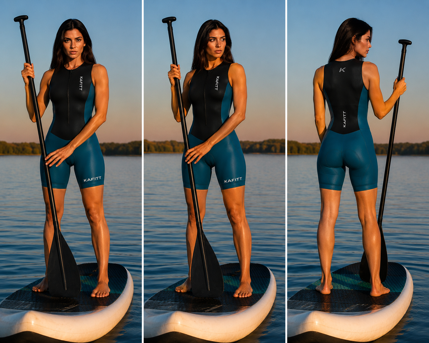 ActivSuit Luxury Black Turquoise